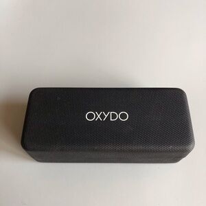 New OXYDO Sunglasses Large Case Black With Pouch